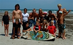 (July 29, 2005) Quiksilver Texas Surf Camp - Beach Scenes